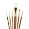 Princeton™ RealValue™ White Synthetic Taklon 6 Piece Brush Set